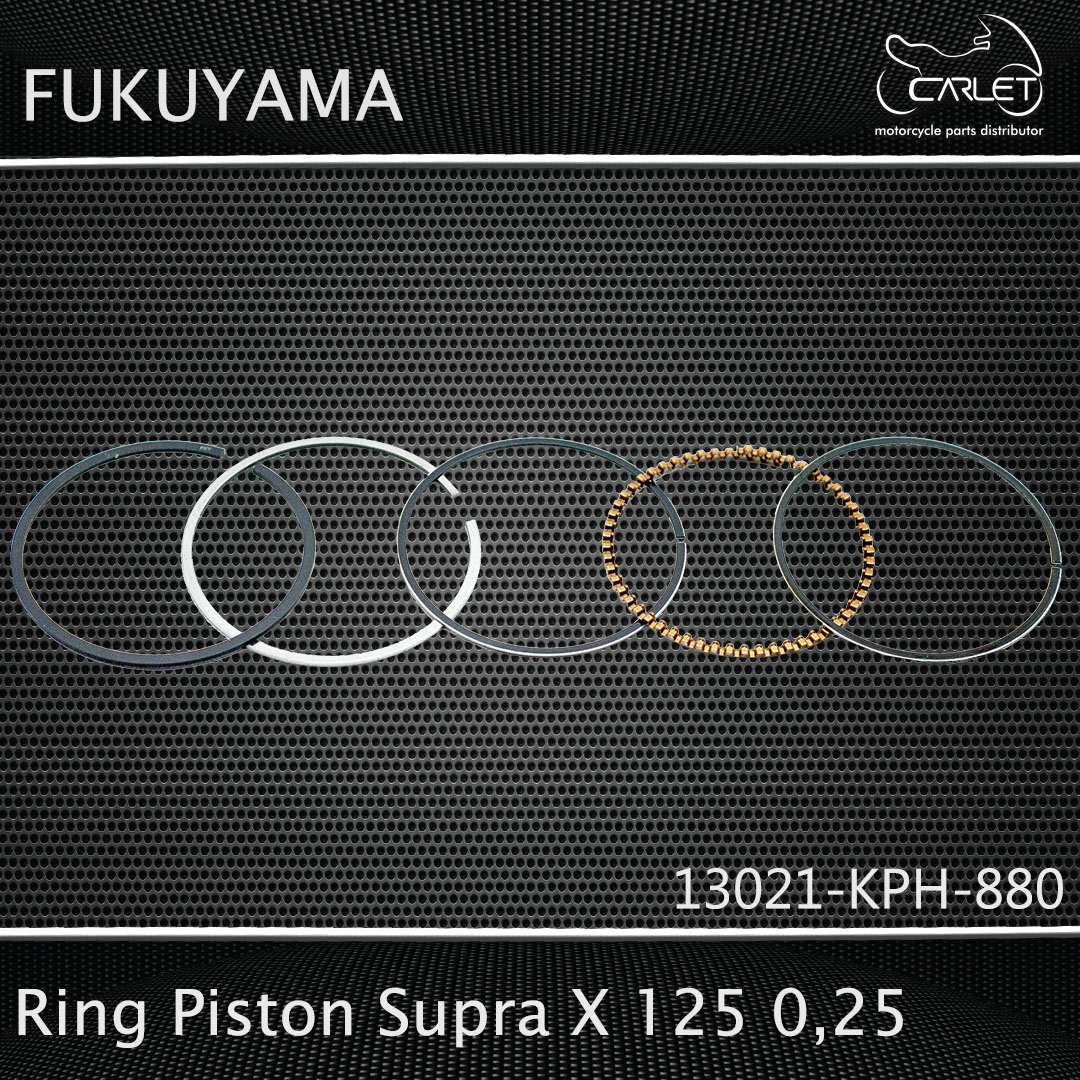 Fukuyama Ring Seher / Ring Piston Karisma / Kirana / Supra X 125 / FI